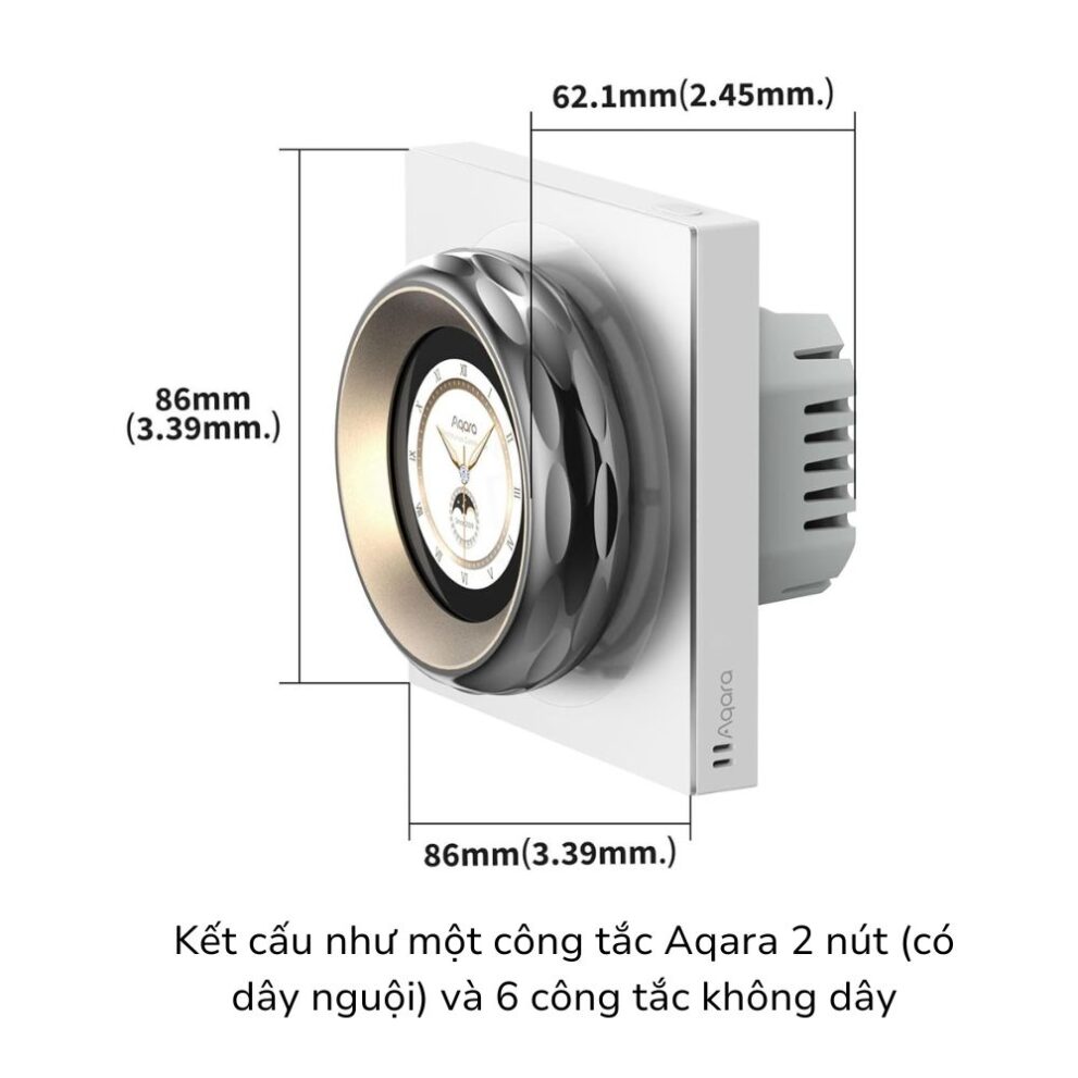 Công tắc núm xoay Aqara V1 EU DS-K01D thông số
