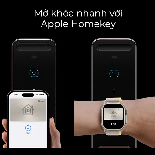 Khóa cửa thông minh D200i Aqara ML-D01D tích hơp homkey