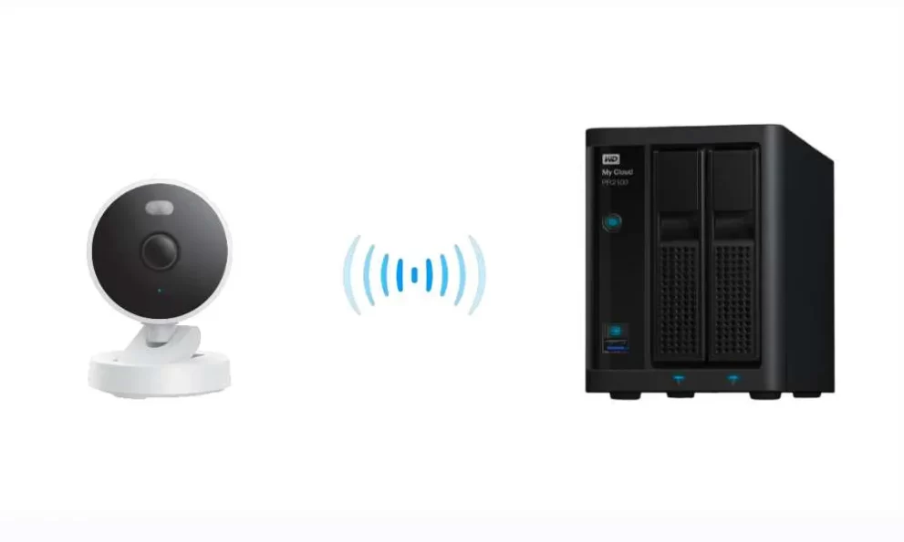 Camera ngoài trời aqara G100 lưu trữ NAS