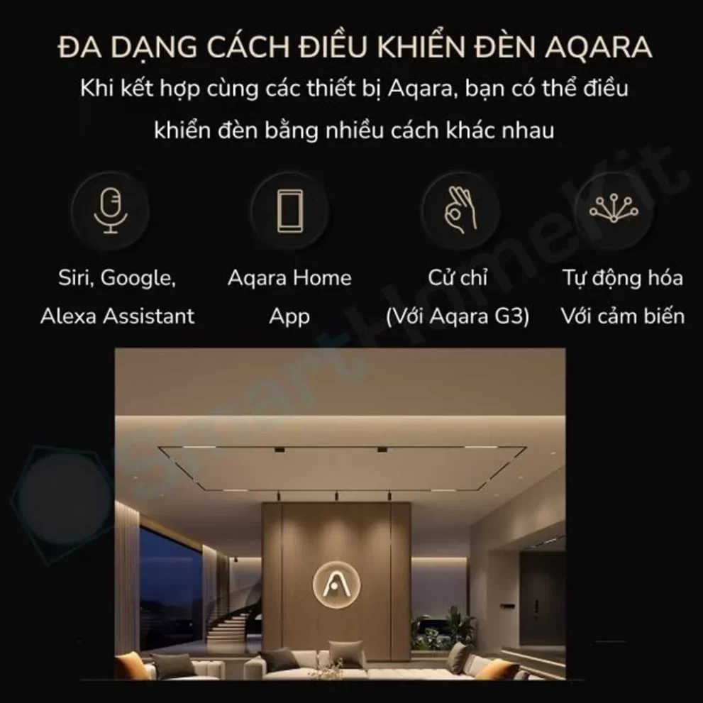 Đèn thông minh Downlight/Spotlight Aqara T2 điều khiển đa dạng