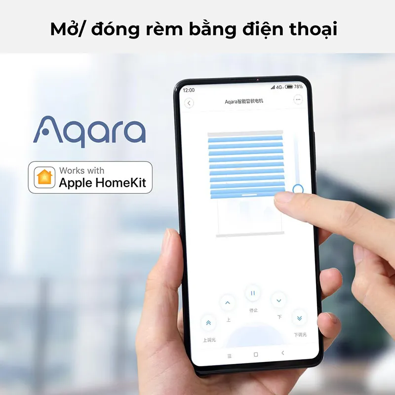 Động Cơ Rèm Cuốn Thông Minh Aqara T1S CD-M03D