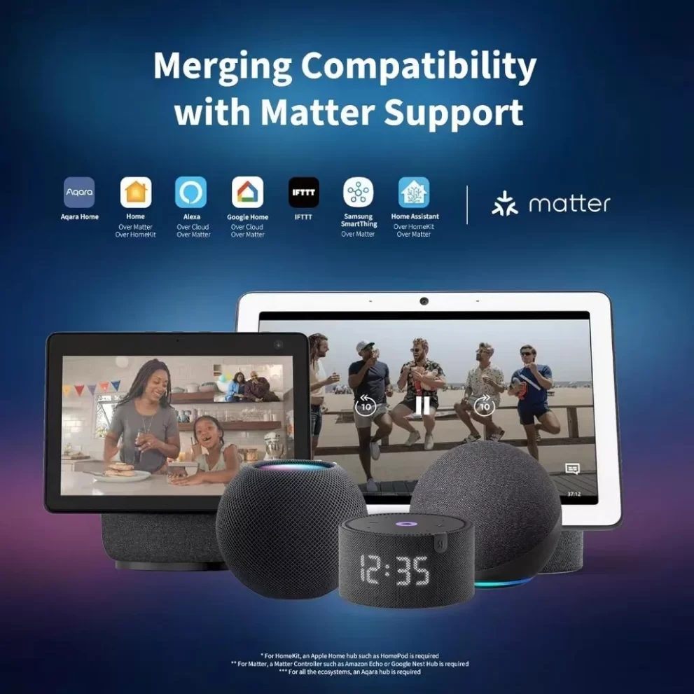 Khóa Cửa Thông Minh Aqara U300 DL-D02D hỗ trợ matter