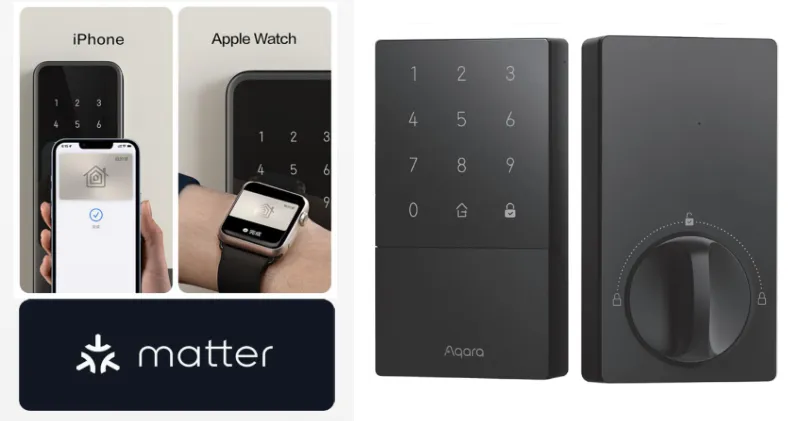 Khóa Cửa Thông Minh Aqara U50 hỗ trợ matter