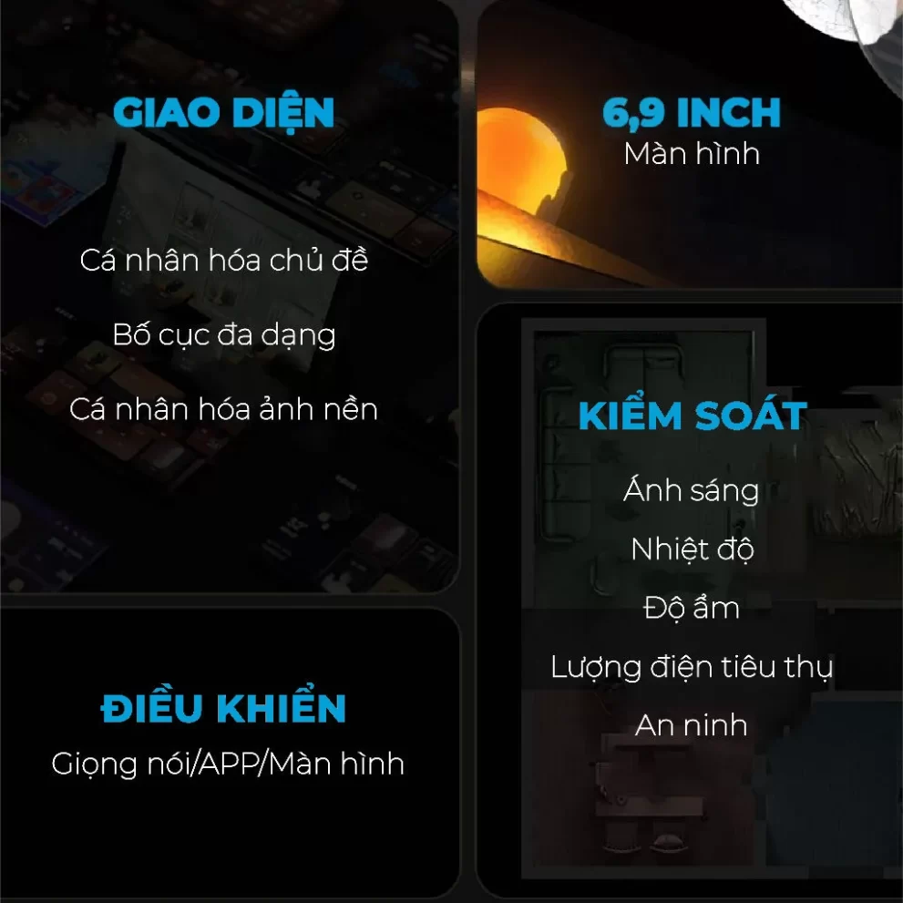 Màn hình trung tâm Aqara Hub S1 Plus MP-K01D