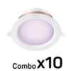 Combo 10 đèn Philips WiZ Downlight RGB