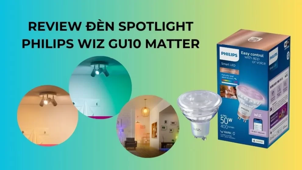 Bóng đèn chiếu điểm Philips WiZ GU10