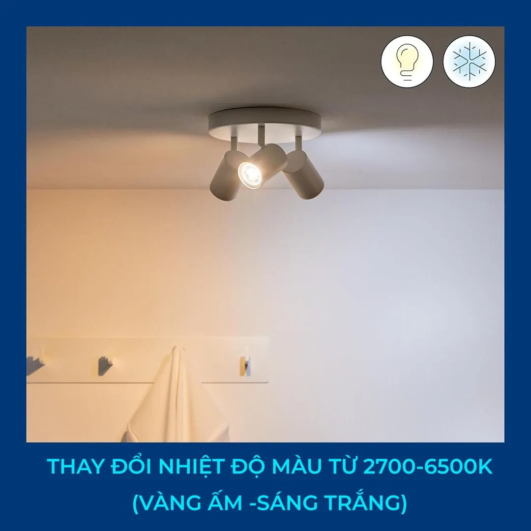 Bóng đèn chiếu điểm Philips WiZ GU10
