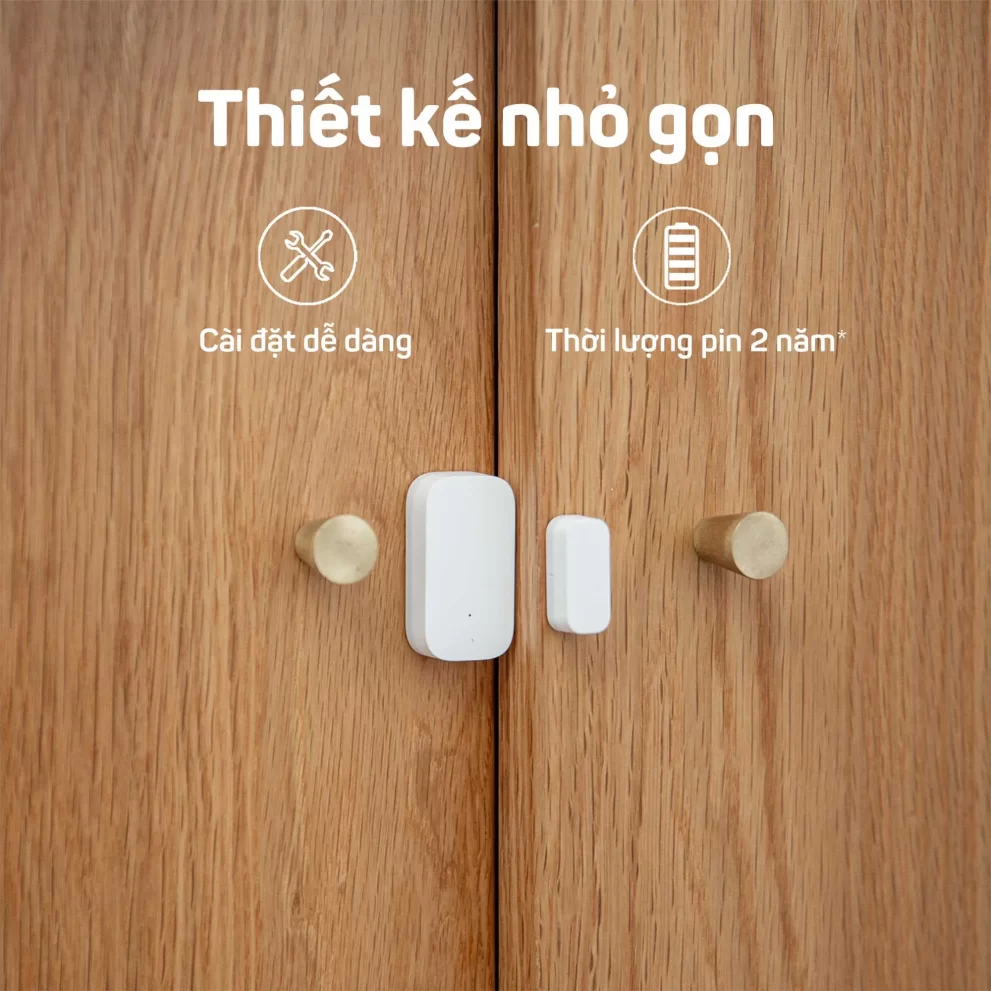 Cảm Biến Cửa Aqara T1 DW-S03D nhỏ gọn
