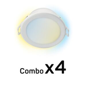 Combo 4 đèn Philips WiZ Downlight