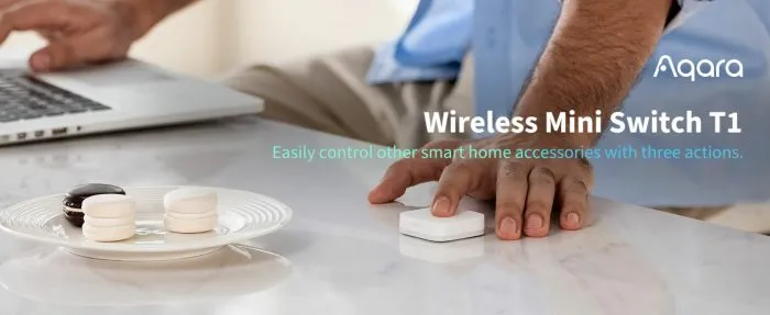 Công Tắc Không Dây Aqara Wireless Mini Switch T1 WB-R02D