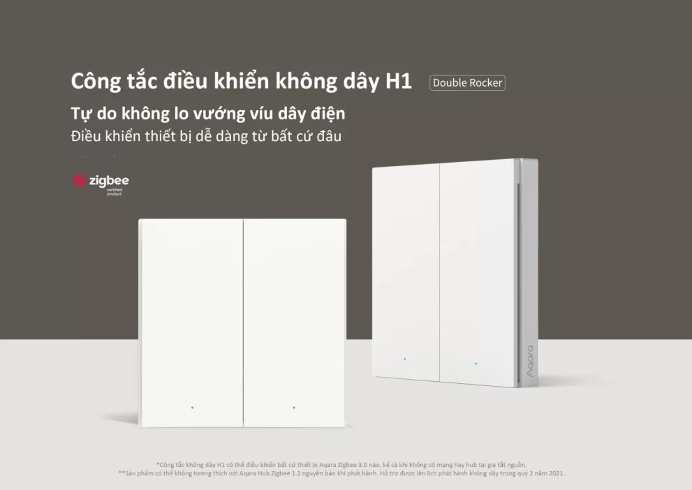 Công Tắc Không Dây Aqara Wireless Switch H1 WRS-R02