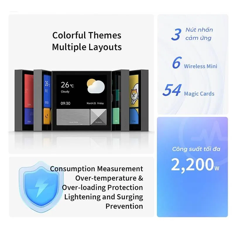 Công tắc màn hình cảm ứng Aqara S1E MS-K01D