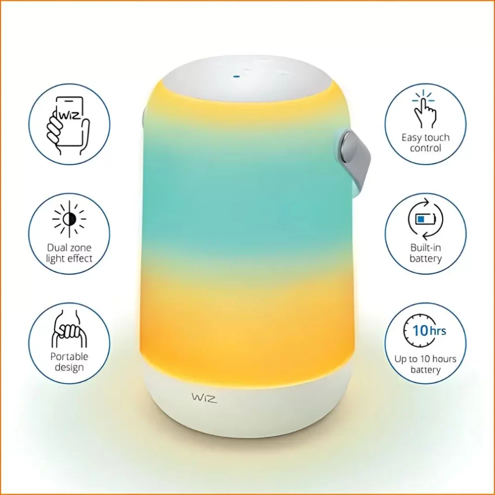 Đèn Bàn WiZ Mobile Portable Light 16 Triệu Màu