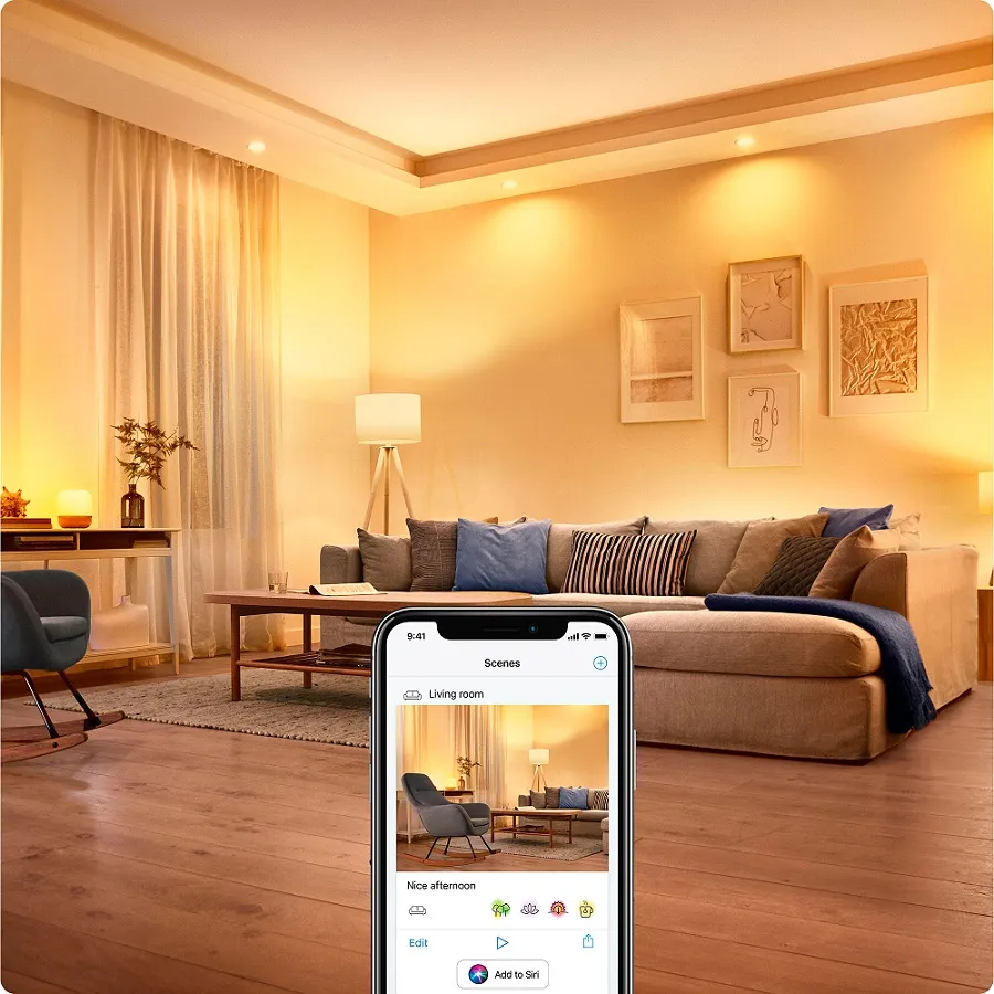 Combo 10 đèn Philips WiZ Downlight