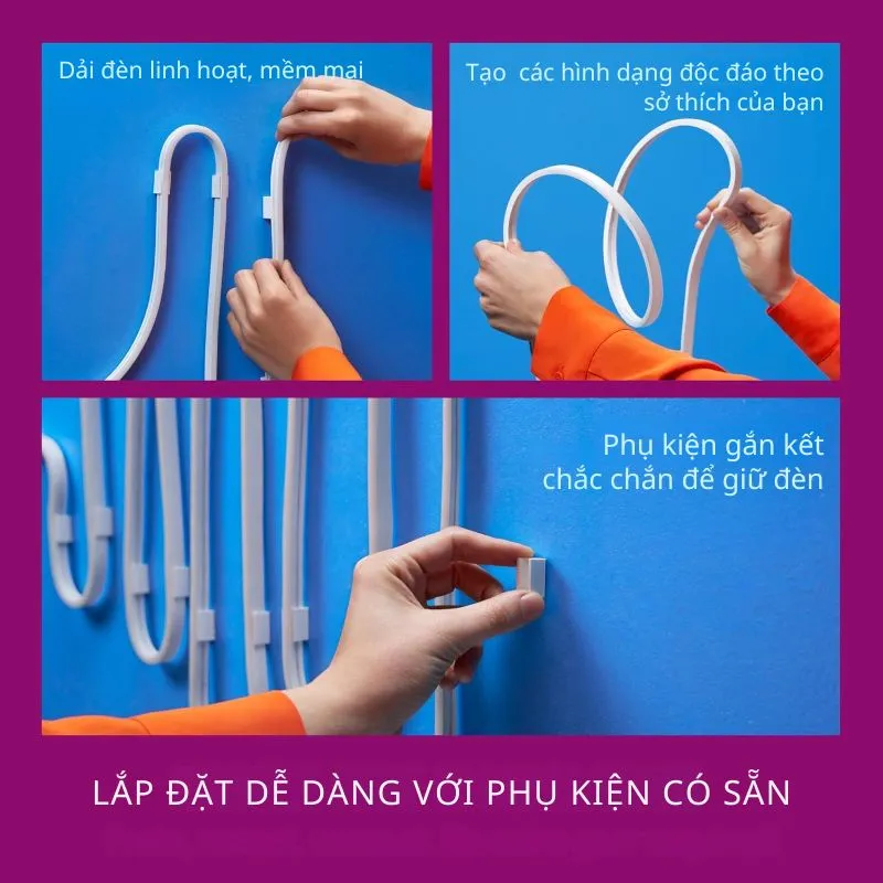Đèn LED dây Neon Philips WiZ - Uốn tạo hình