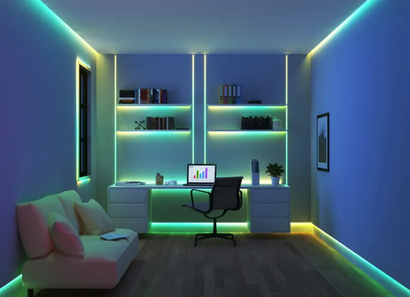 Đèn LED Dây Philips WiZ RGBIC 16 Triệu Màu