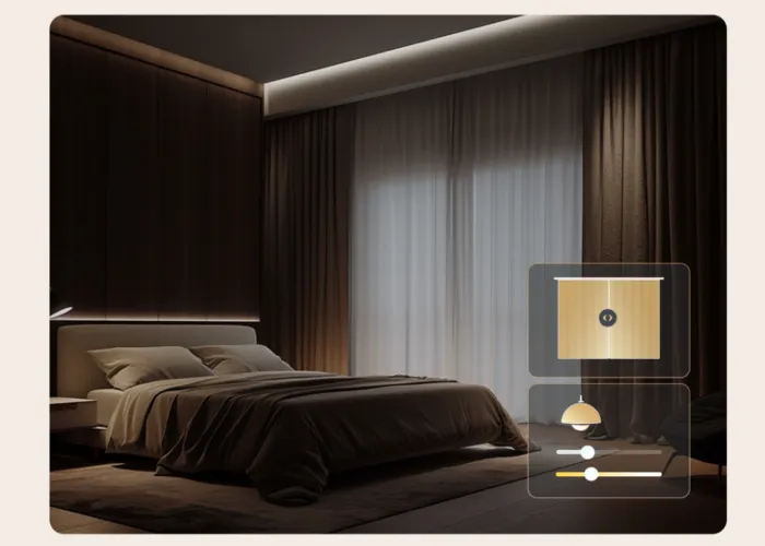 Động Cơ Rèm Kéo Ngang Aqara C4