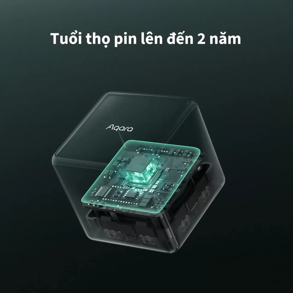 Tuổi thọ pin 2 năm Khối Lập Phương Cube Aqara T1 Pro CTP-R01