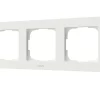 Khung Cố Định Công Tắc H2 EU FE-X01D-W/B mặt 3 trắng