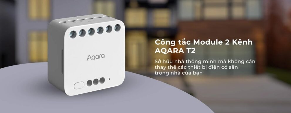 Module Aqara 2 Kênh T2 DCM-K01