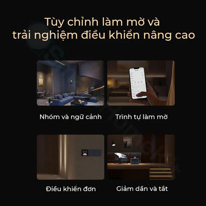 Module Điều Khiển Led Dây Aqara ZNDDMK11LM tùy chỉnh automation
