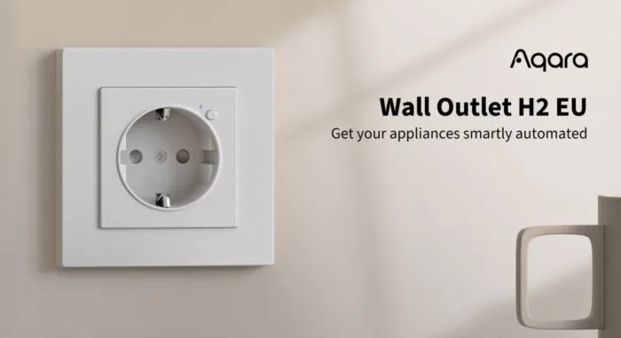 Ổ Cắm Âm Tường Thông Minh Aqara H2 EU WP-P01D