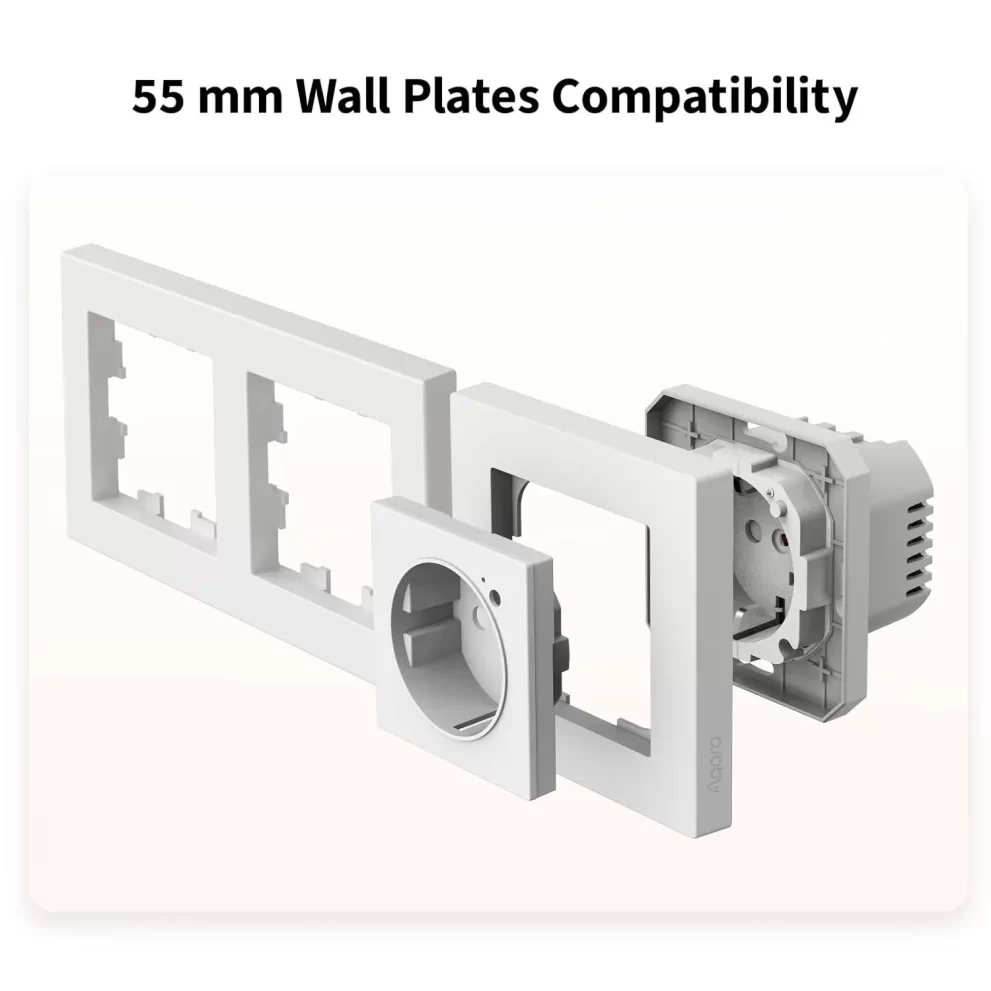 Ổ Cắm Âm Tường Thông Minh Aqara H2 EU WP-P01D