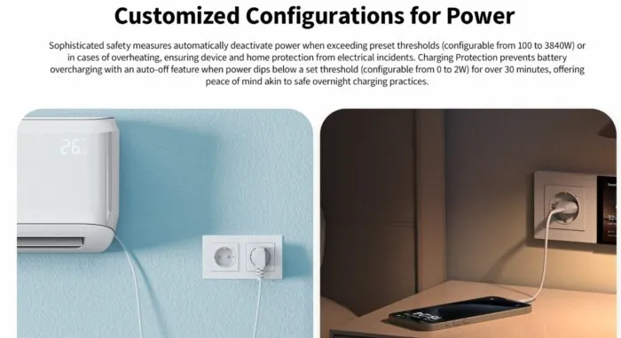 Ổ Cắm Âm Tường Thông Minh Aqara H2 EU WP-P01D