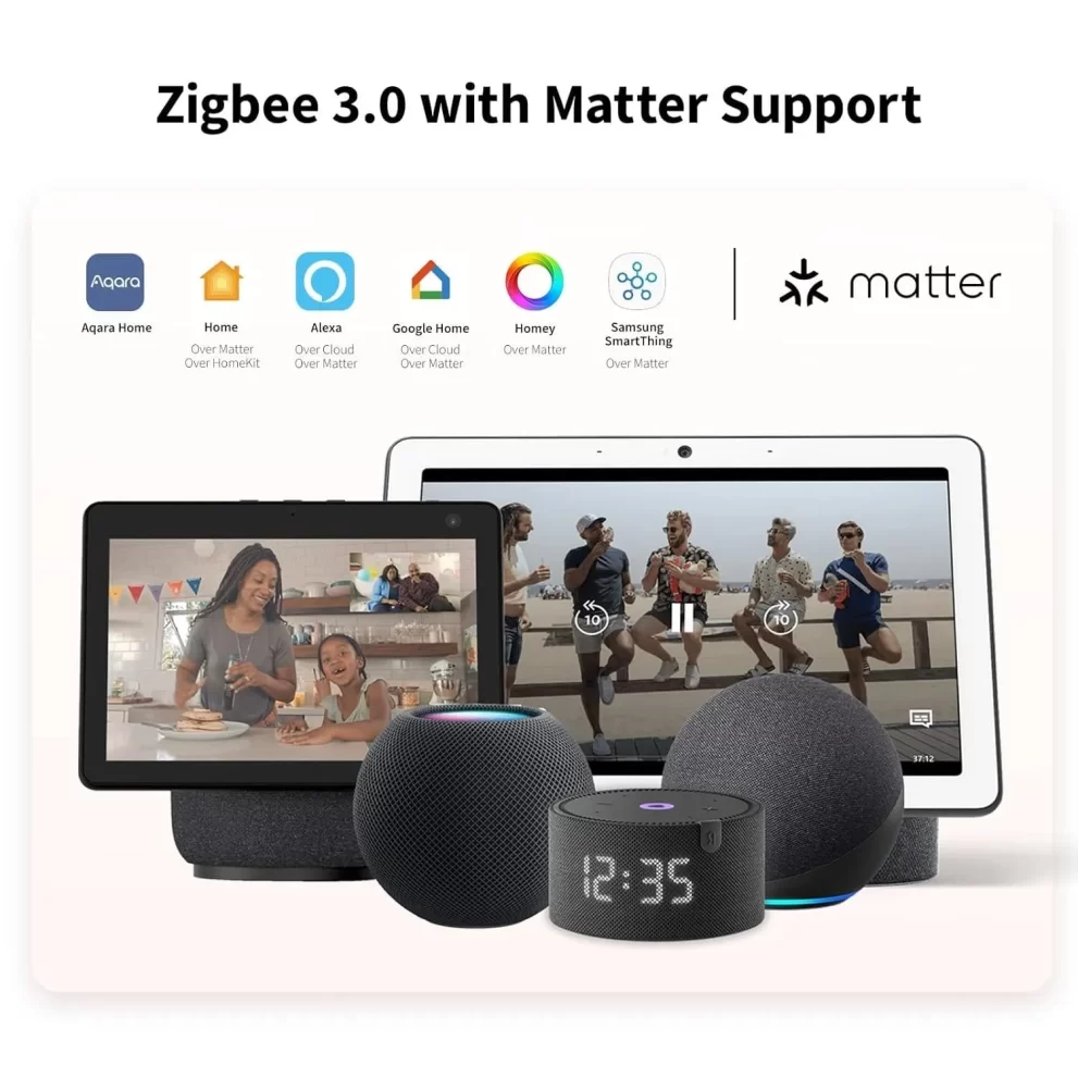 Ổ Cắm Âm Tường Thông Minh Aqara H2 EU WP-P01D homekit