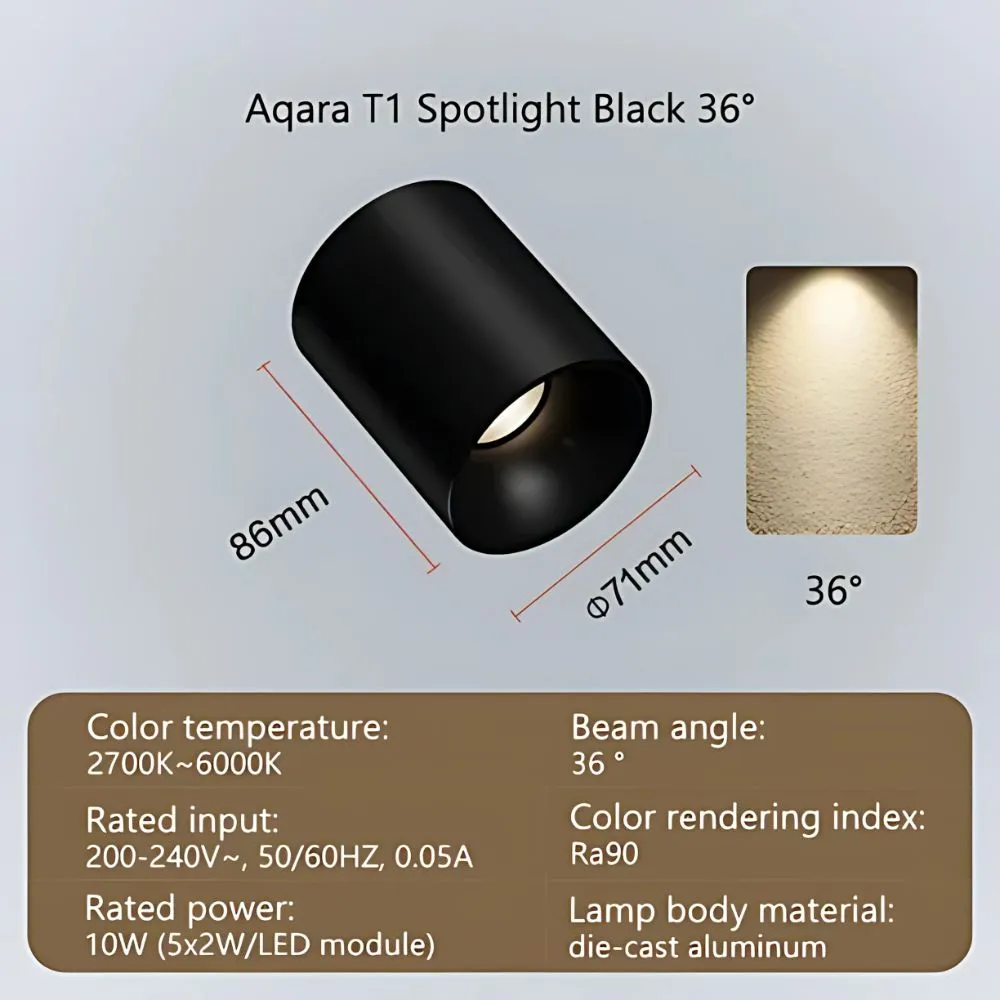 Đèn Gắn Nổi Downlight/Spotlight Aqara T1 Quốc Tế