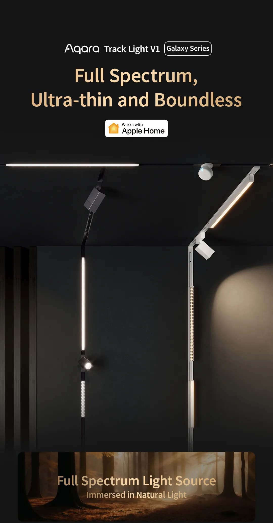 Đèn LED Ray Nam Châm Thông Minh Aqara V1