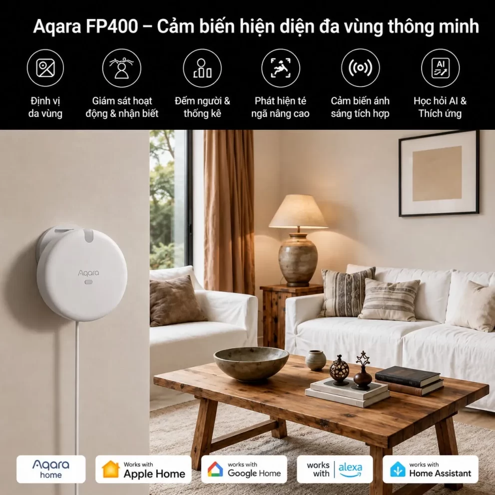 Cảm biến hiện diện Aqara FP400 PS-S05D